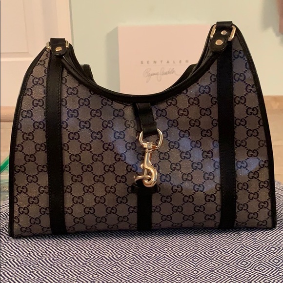 Gucci Handbags - Authentic Gucci Joy Bardot Coated Canvas Bag